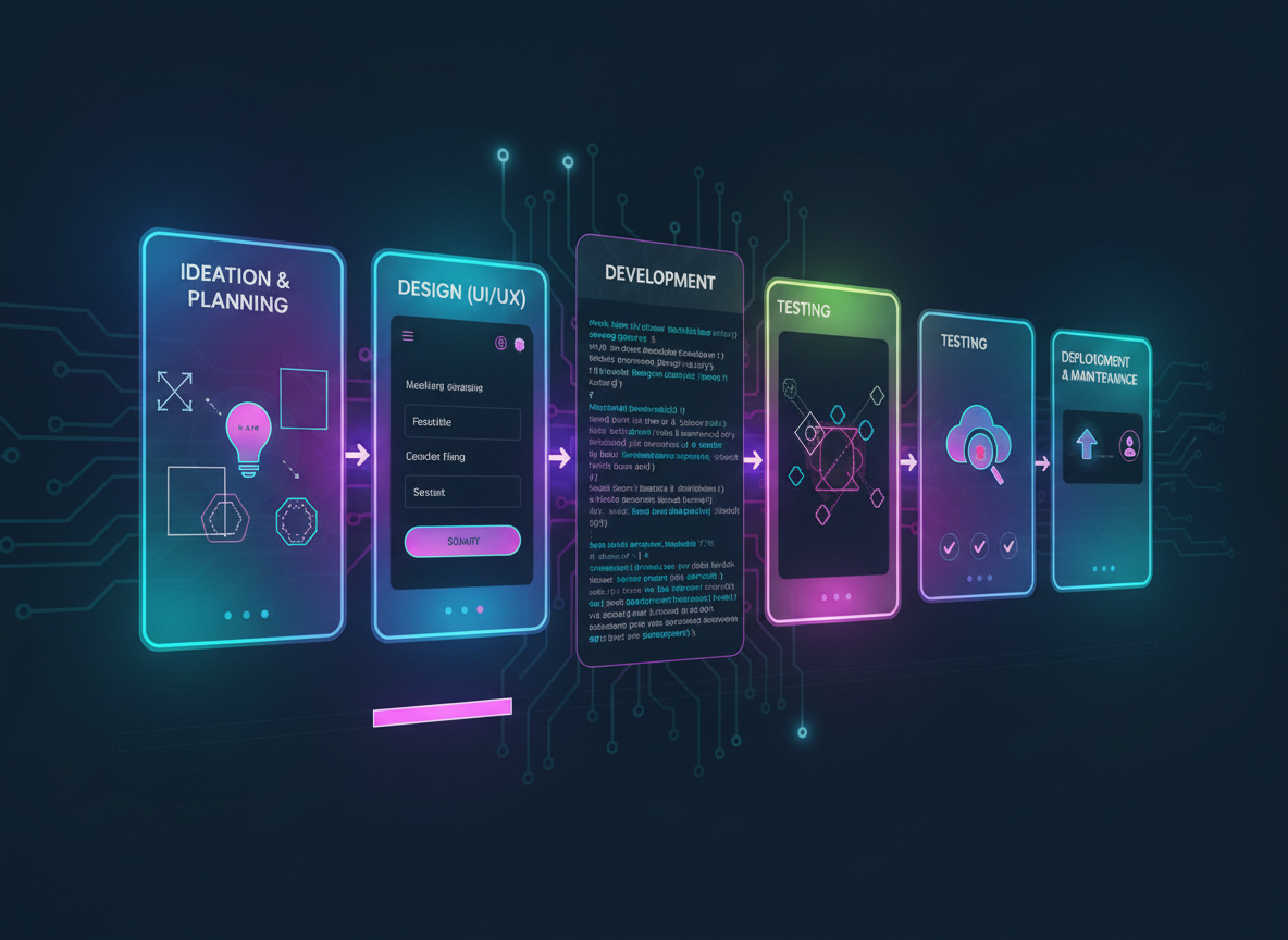Custom app schedule, invoice, dashboard tabs